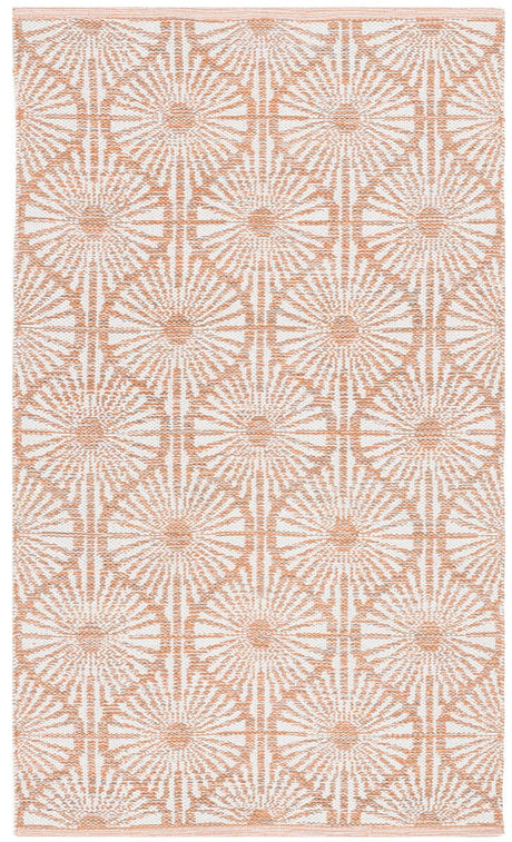 Safavieh Montauk Mtk606D Orange / Ivory Rugs.