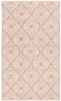 Safavieh Montauk Mtk606D Orange / Ivory Geometric Area Rug