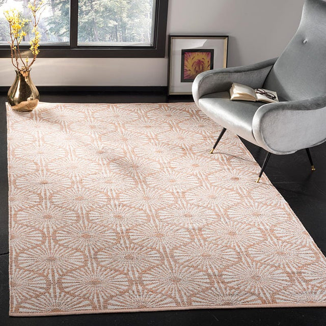 Safavieh Montauk Mtk606D Orange / Ivory Rugs.