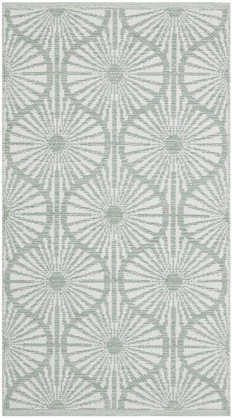 Safavieh Montauk Mtk606G Light Green / Ivory Rugs.