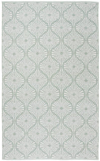 Safavieh Montauk Mtk606G Light Green / Ivory Geometric Area Rug