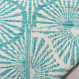Safavieh Montauk Mtk606H Aqua / Ivory Rugs.
