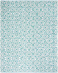 Safavieh Montauk Mtk606H Aqua / Ivory Geometric Area Rug