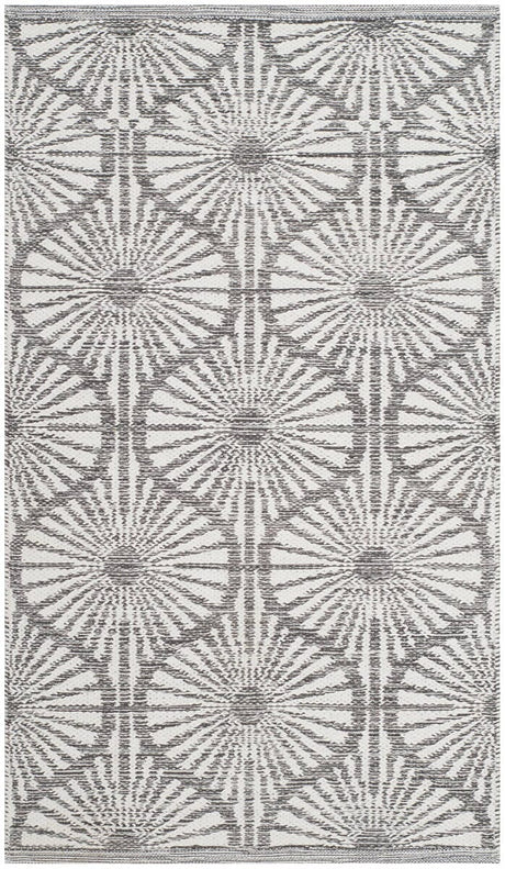 Safavieh Montauk Mtk606J Charcoal / Ivory Rugs.