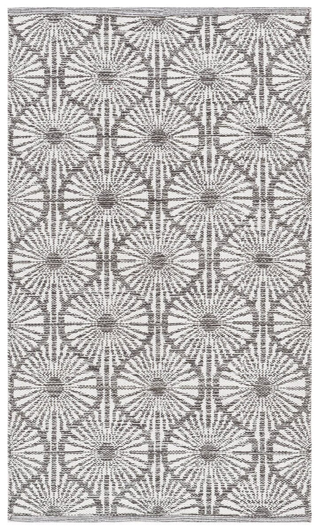 Safavieh Montauk Mtk606J Charcoal / Ivory Rugs.