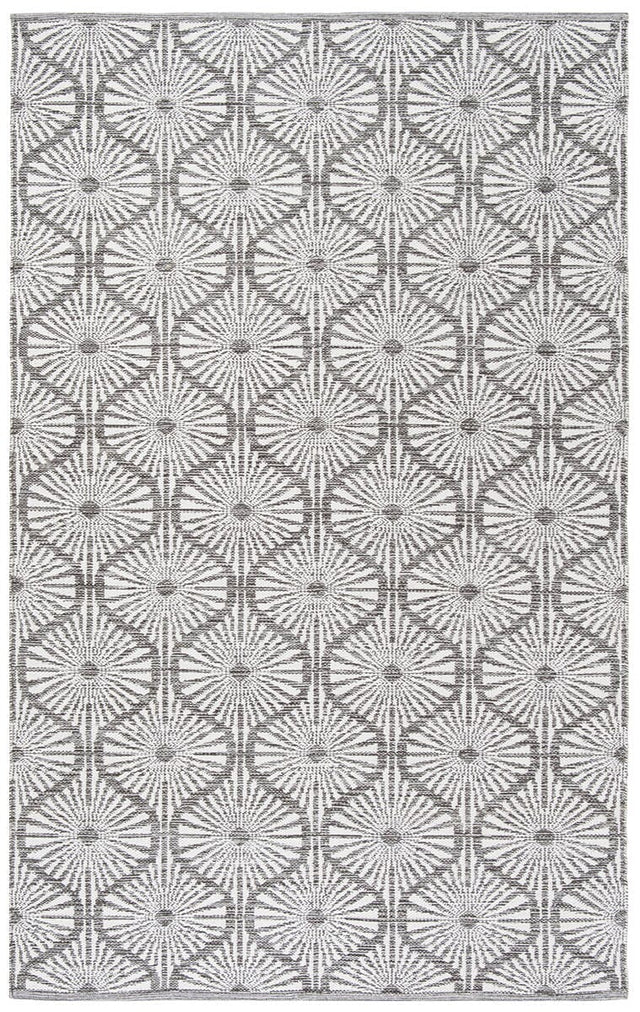 Safavieh Montauk Mtk606J Charcoal / Ivory Rugs.