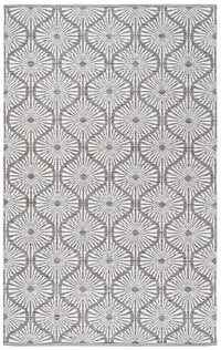 Safavieh Montauk Mtk606J Charcoal / Ivory Geometric Area Rug