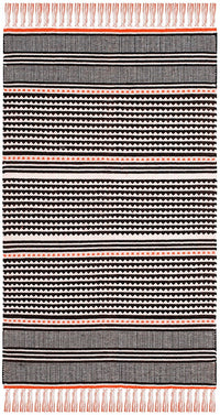 Safavieh Montauk Mtk607D Orange / Multi Striped Area Rug