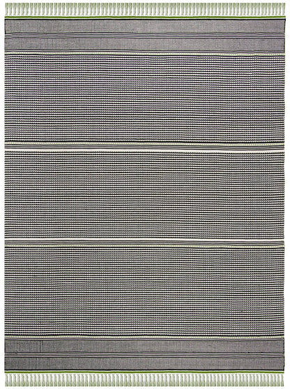 Safavieh Montauk Mtk607G Green / Multi Striped Area Rug