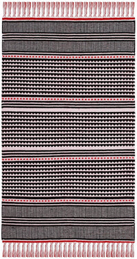 Safavieh Montauk Mtk607N Red / Multi Striped Area Rug