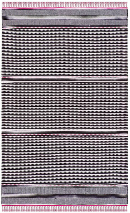 Safavieh Montauk Mtk607P Pink / Multi Striped Area Rug