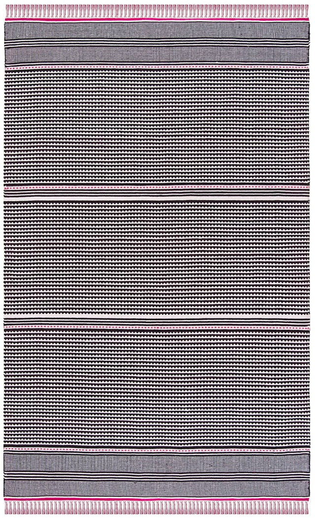 Safavieh Montauk Mtk607P Pink / Multi Striped Area Rug