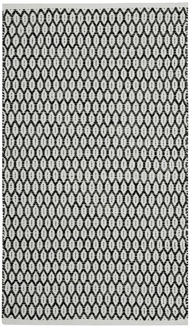 Safavieh Montauk Mtk608A Black/Ivory Rug.