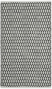 Safavieh Montauk Mtk608A Black / Ivory Area Rug