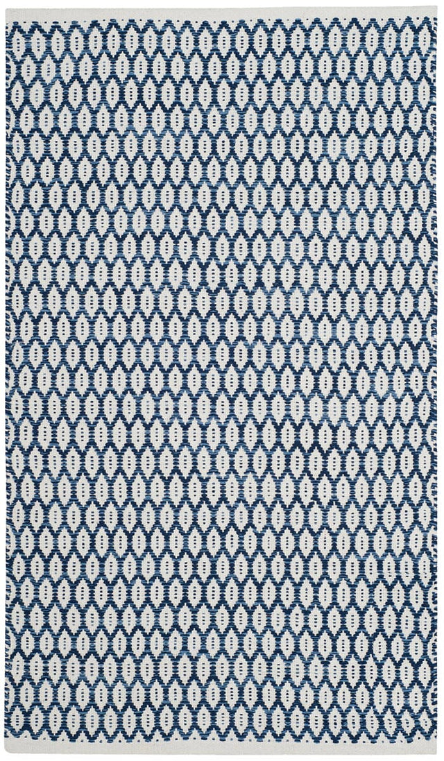 Safavieh Montauk Mtk608C Navy/Ivory Rug.