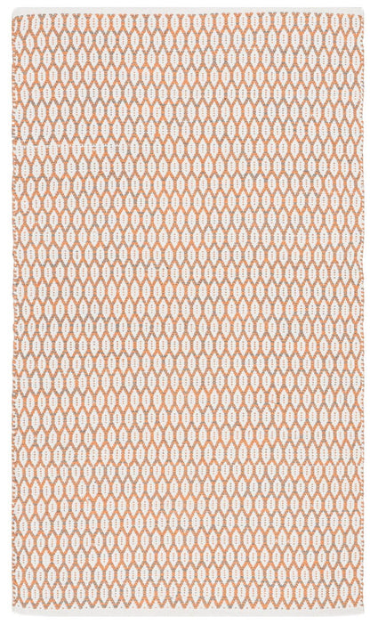 Safavieh Montauk Mtk608D Orange / Ivory Area Rug