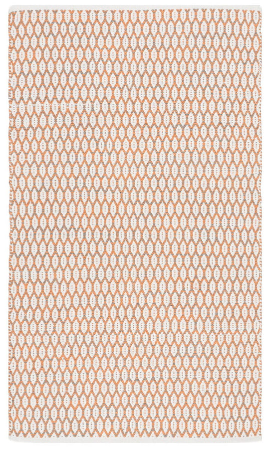 Safavieh Montauk Mtk608D Orange / Ivory Area Rug