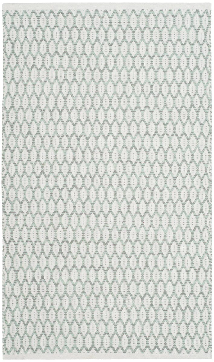 Safavieh Montauk Mtk608G Light Green / Ivory Area Rug