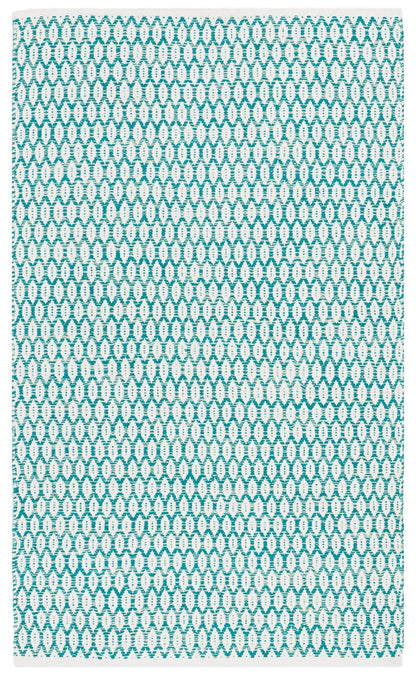 Safavieh Montauk Mtk608H Aqua / Ivory Area Rug