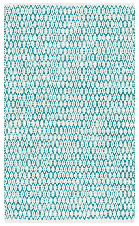 Safavieh Montauk Mtk608H Aqua/Ivory Rug.