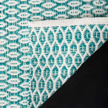 Safavieh Montauk Mtk608H Aqua/Ivory Rug.