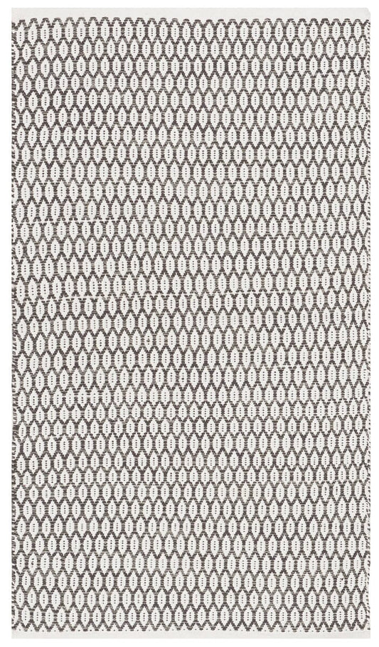 Safavieh Montauk Mtk608J Charcoal / Ivory Area Rug