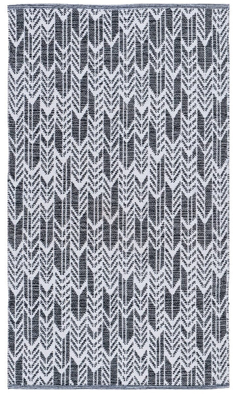 Safavieh Montauk Mtk609A Black / Ivory Rugs.