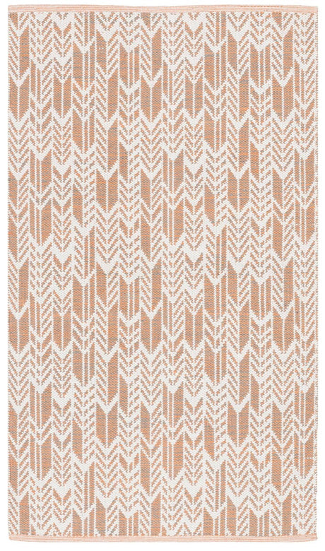 Safavieh Montauk Mtk609D Orange / Ivory Rugs.