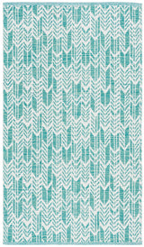 Safavieh Montauk Mtk609H Aqua / Ivory Rugs.