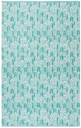 Safavieh Montauk Mtk609H Aqua / Ivory Rugs.