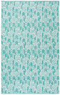 Safavieh Montauk Mtk609H Aqua / Ivory Rugs.