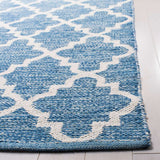 Safavieh Montauk Mtk611B Blue / Ivory Rugs.