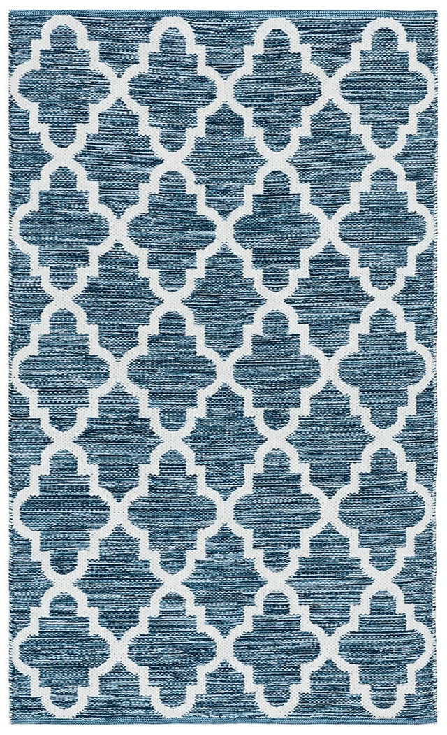 Safavieh Montauk Mtk611C Navy / Ivory Rugs.