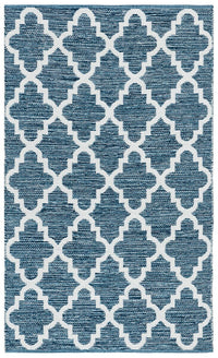 Safavieh Montauk Mtk611C Navy / Ivory Geometric Area Rug