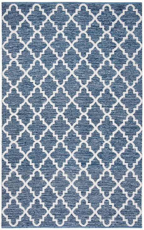 Safavieh Montauk Mtk611C Navy / Ivory Rugs.