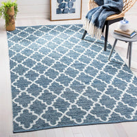 Safavieh Montauk Mtk611C Navy / Ivory Geometric Area Rug