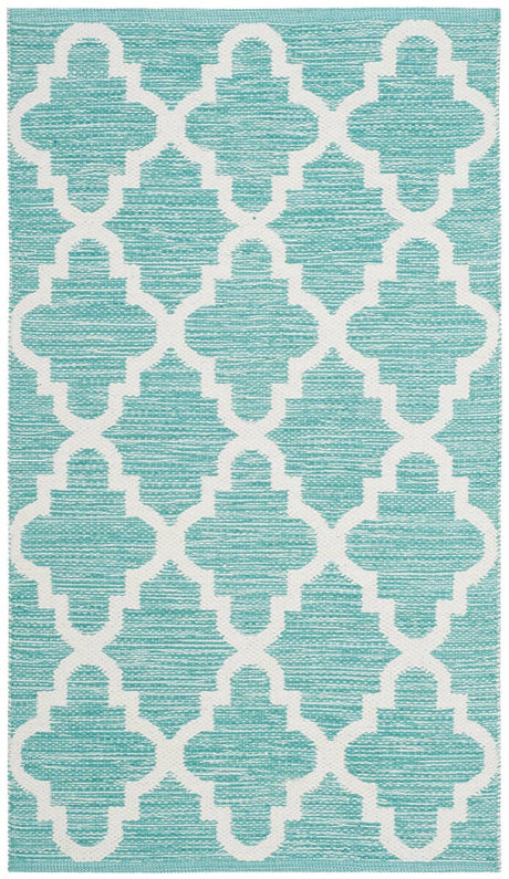 Safavieh Montauk Mtk611Q Mint / Ivory Rugs.