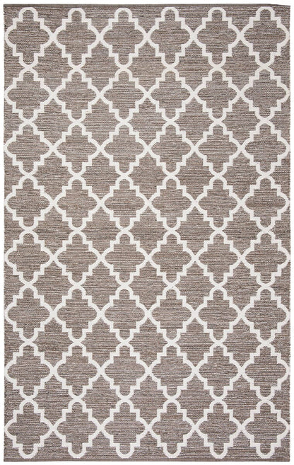 Safavieh Montauk Mtk611R Beige / Ivory Geometric Area Rug