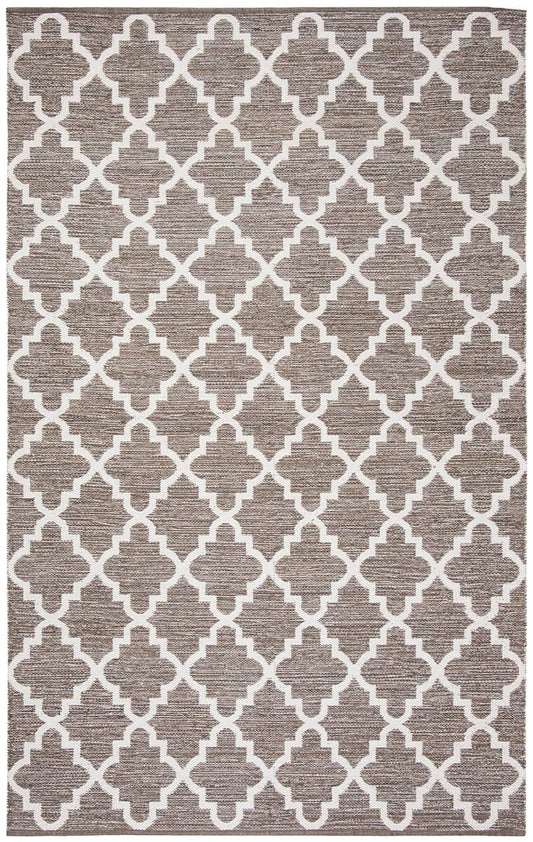 Safavieh Montauk Mtk611R Beige / Ivory Geometric Area Rug