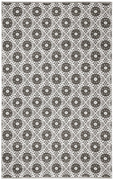 Safavieh Montauk Mtk612A Black / Ivory Rugs.