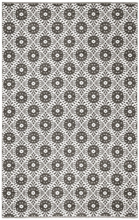 Safavieh Montauk Mtk612A Black / Ivory Rugs.