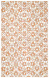 Safavieh Montauk Mtk612D Orange / Ivory Rugs.