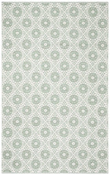 Safavieh Montauk Mtk612G Light Green / Ivory Rugs.
