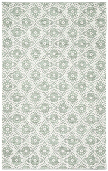 Safavieh Montauk Mtk612G Light Green / Ivory Rugs.