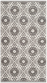 Safavieh Montauk Mtk612J Charcoal / Ivory Rugs.