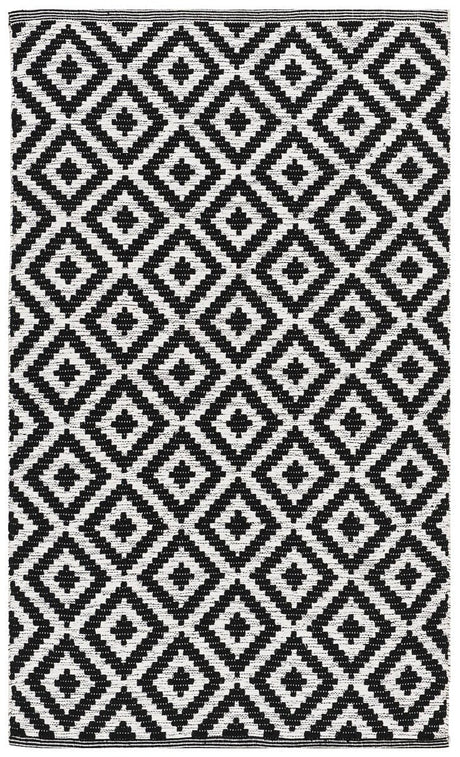 Safavieh Montauk Mtk613A Black / Ivory Rugs.