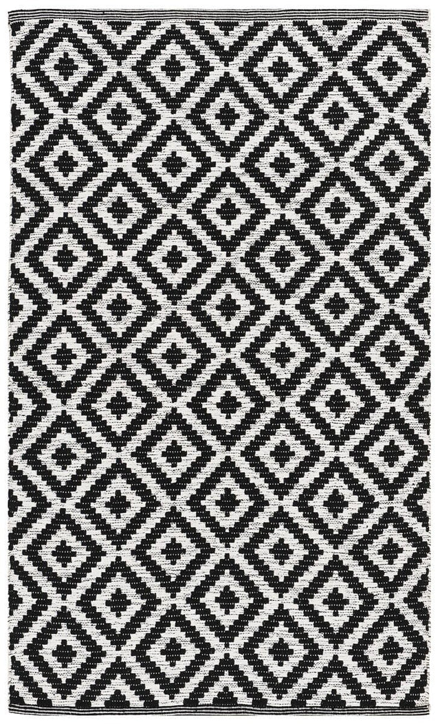 Safavieh Montauk Mtk613A Black / Ivory Rugs.