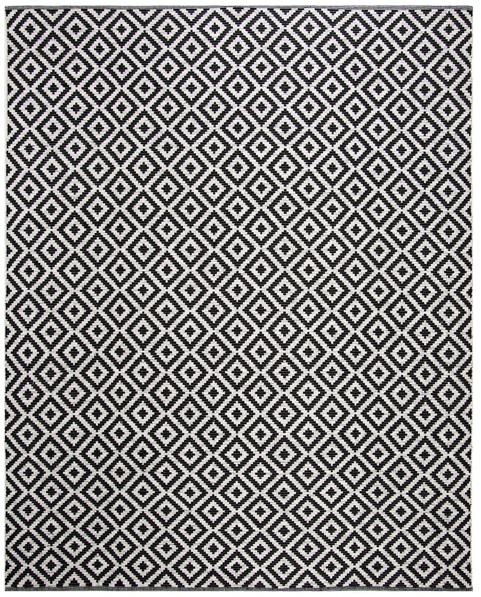 Safavieh Montauk Mtk613A Black / Ivory Rugs.