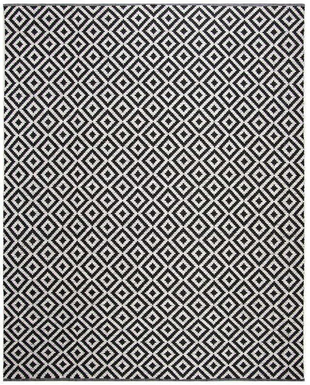 Safavieh Montauk Mtk613A Black / Ivory Rugs.