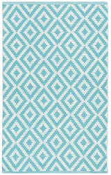 Safavieh Montauk Mtk613L Light Blue / Ivory Rugs.